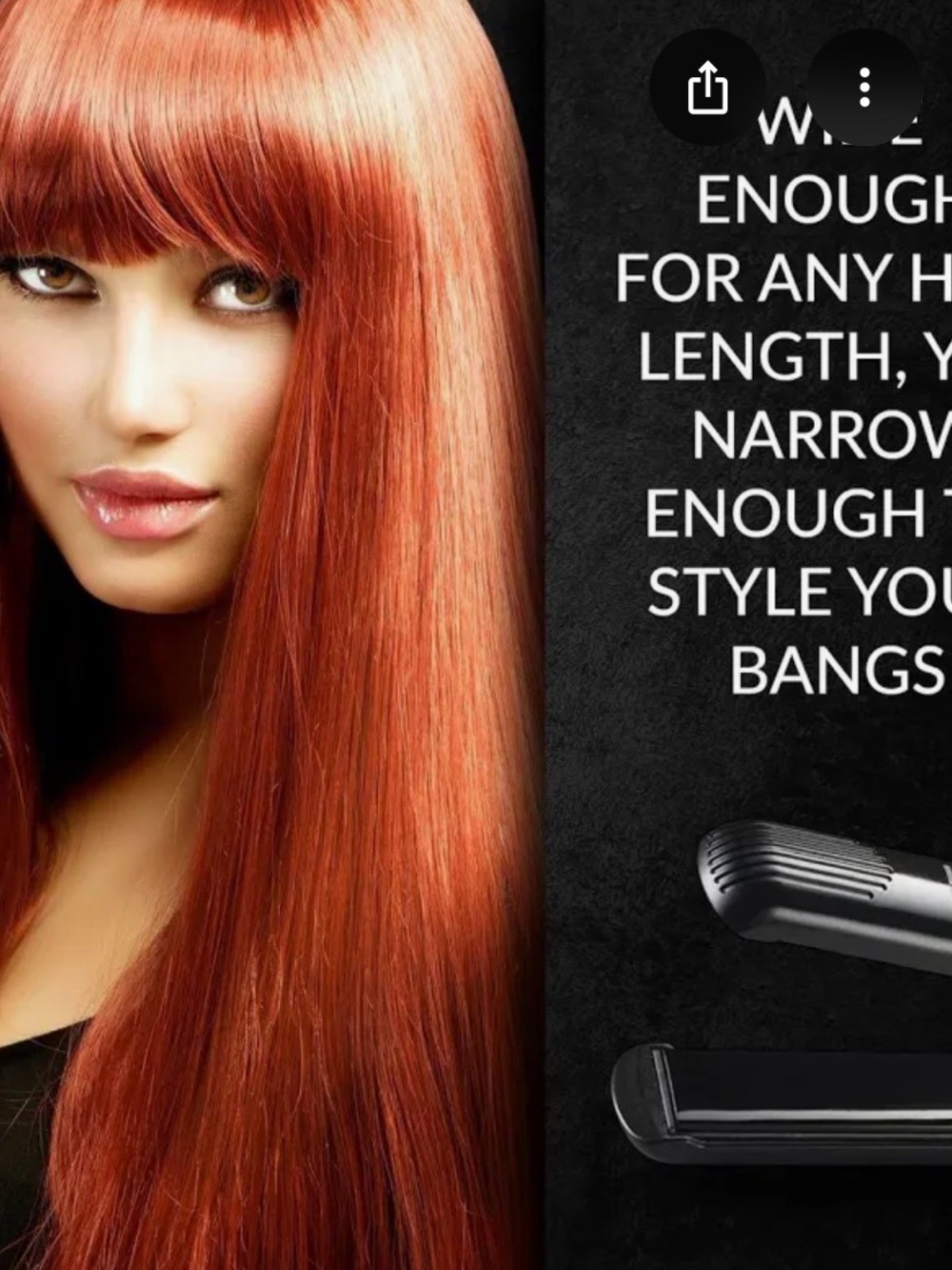 Karmin Professional G3 Salon Pro 1" Black Hair Straightener - Picture 4 of 9